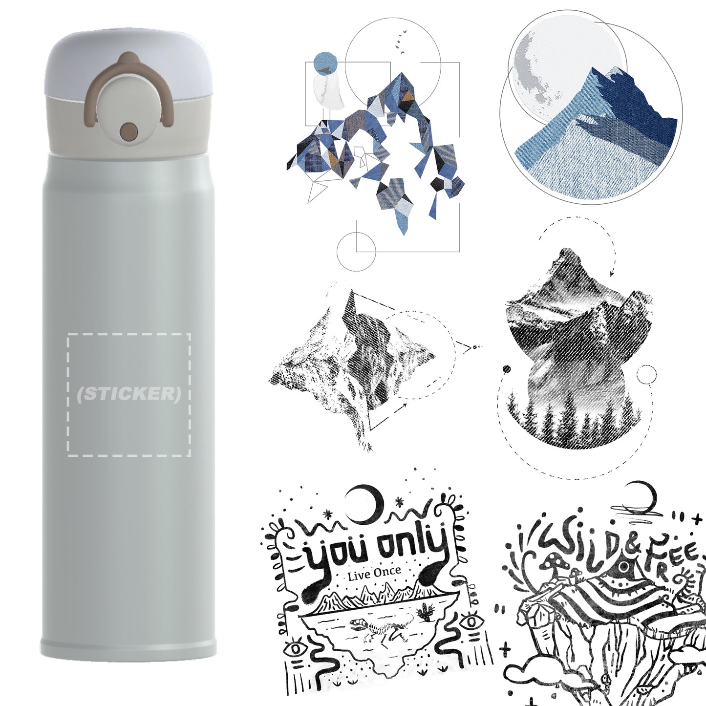 CDSS custom-made water bottle