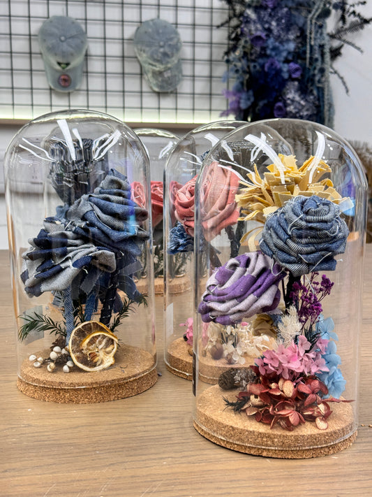 Denim in Bloom Display Set