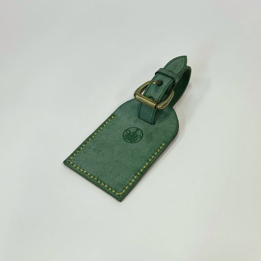 Handcraft Travel Tag(white line) - Green