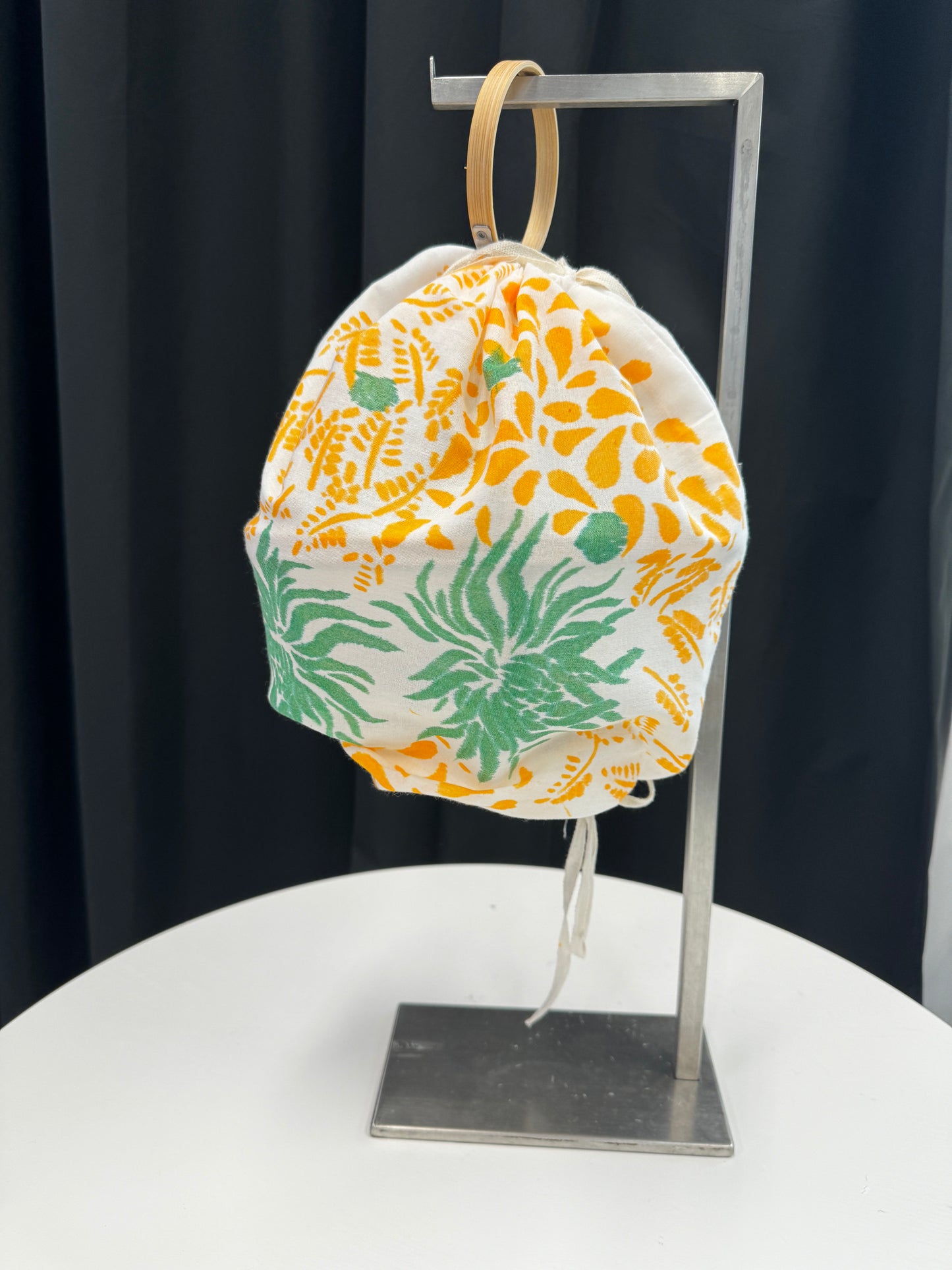 Upcycle Hoop Lamp (with Light Cloth Cover)