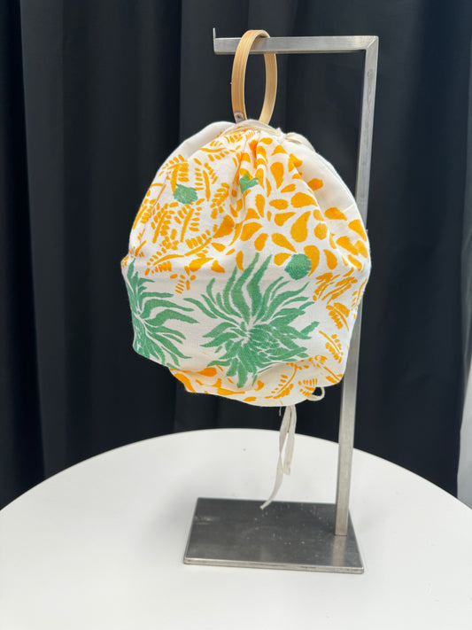 Upcycle Hoop Lamp (with Light Cloth Cover)