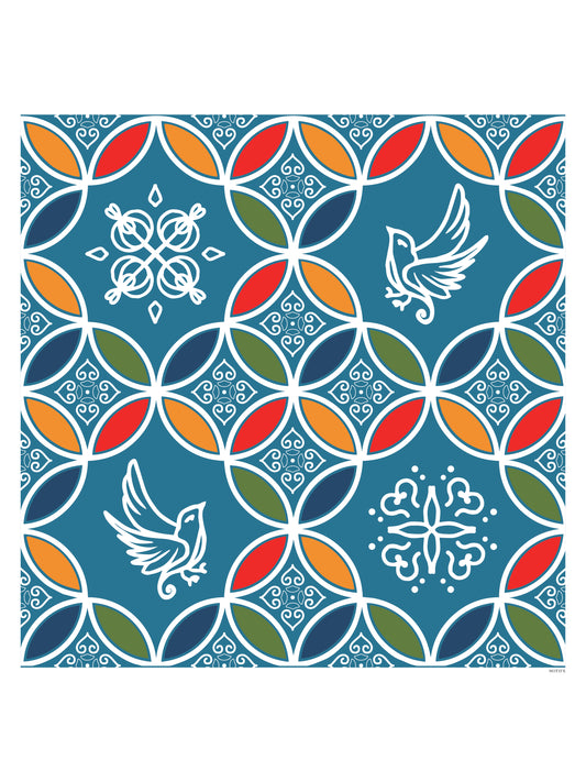 Motifx scarf by Wong Chung Man