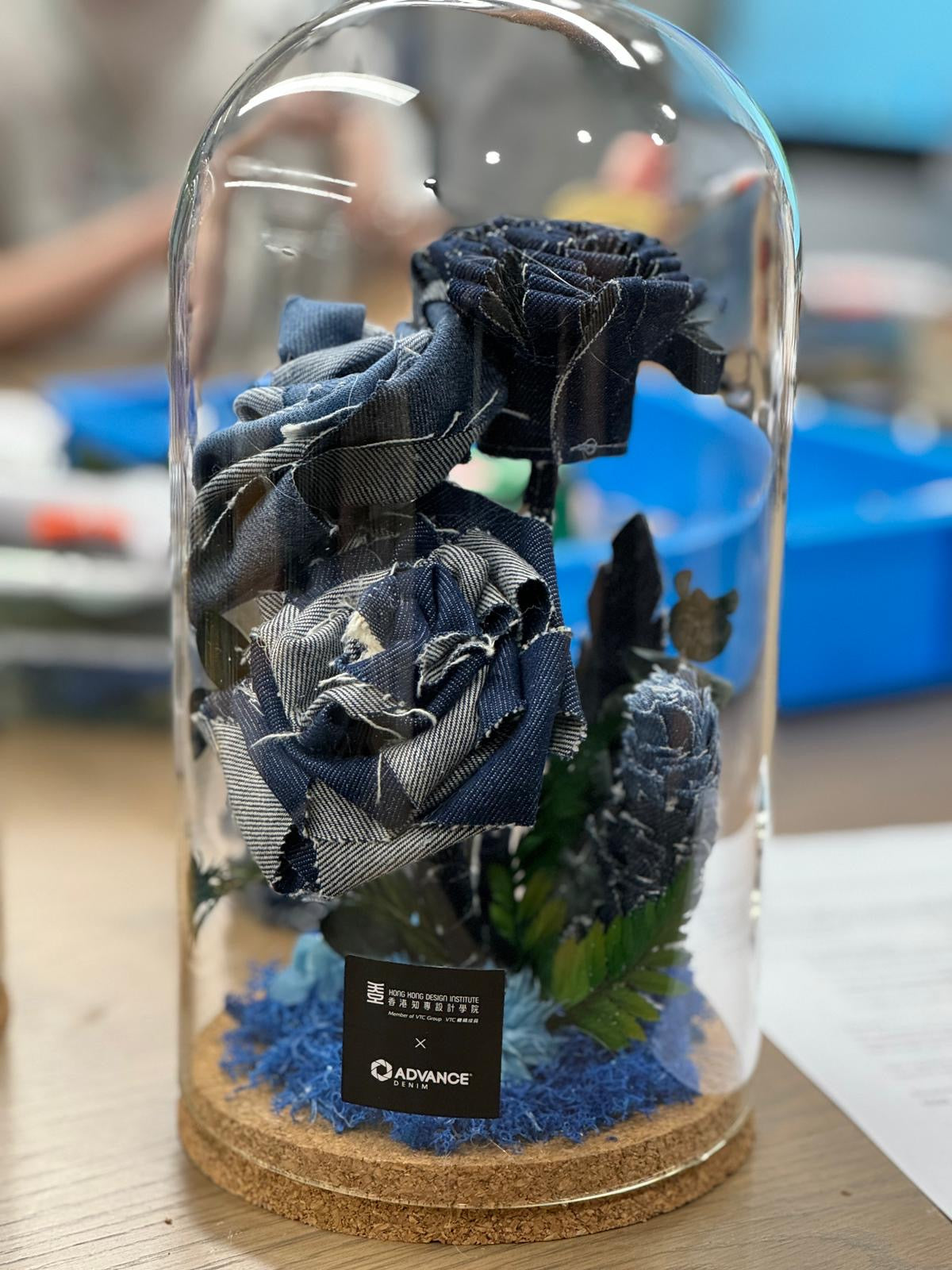 Denim in Bloom Display Set