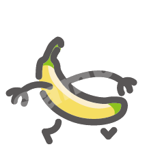 香蕉圖案 刺繡棒球帽