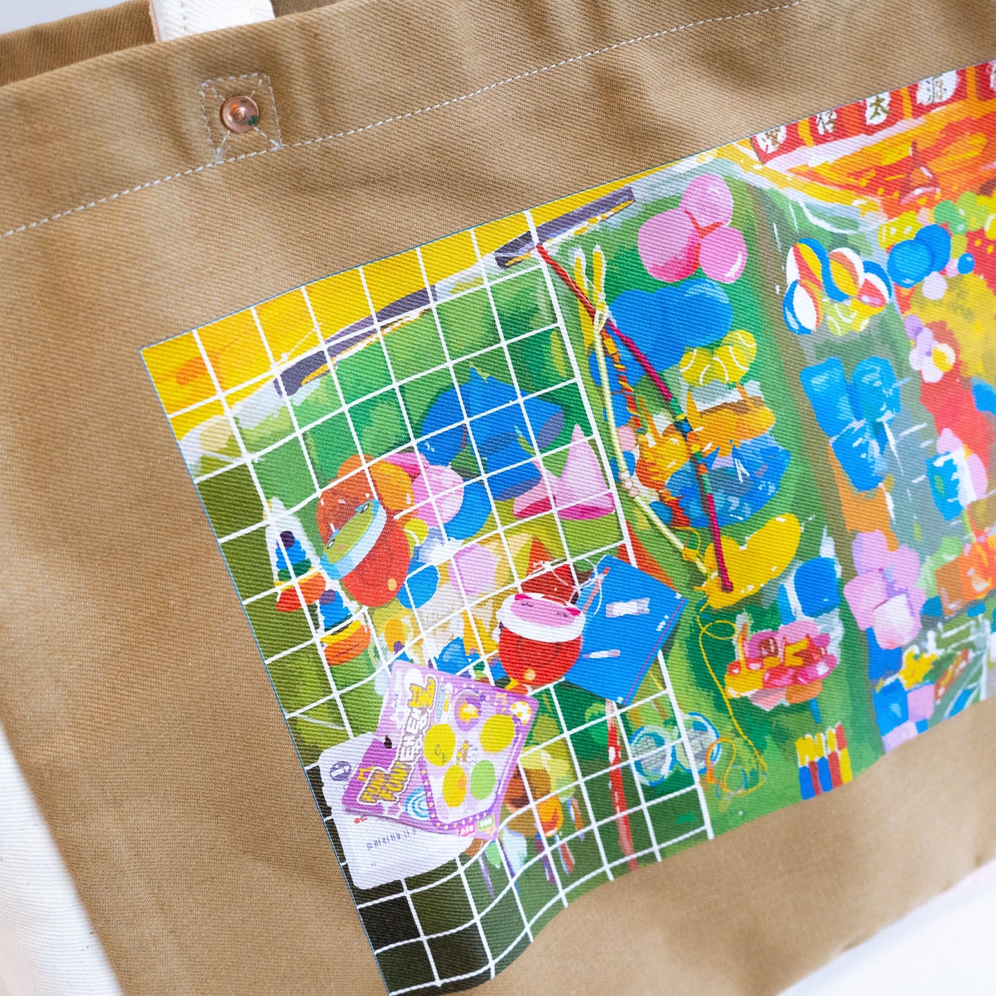 "Art in Wan Chai" Tote Bag Designed by Lam Ka Yan