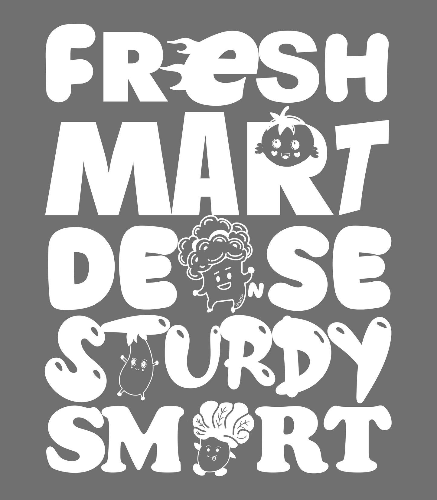 "Fresh Mart" Tee Designed by Sze Wing Yin Janice