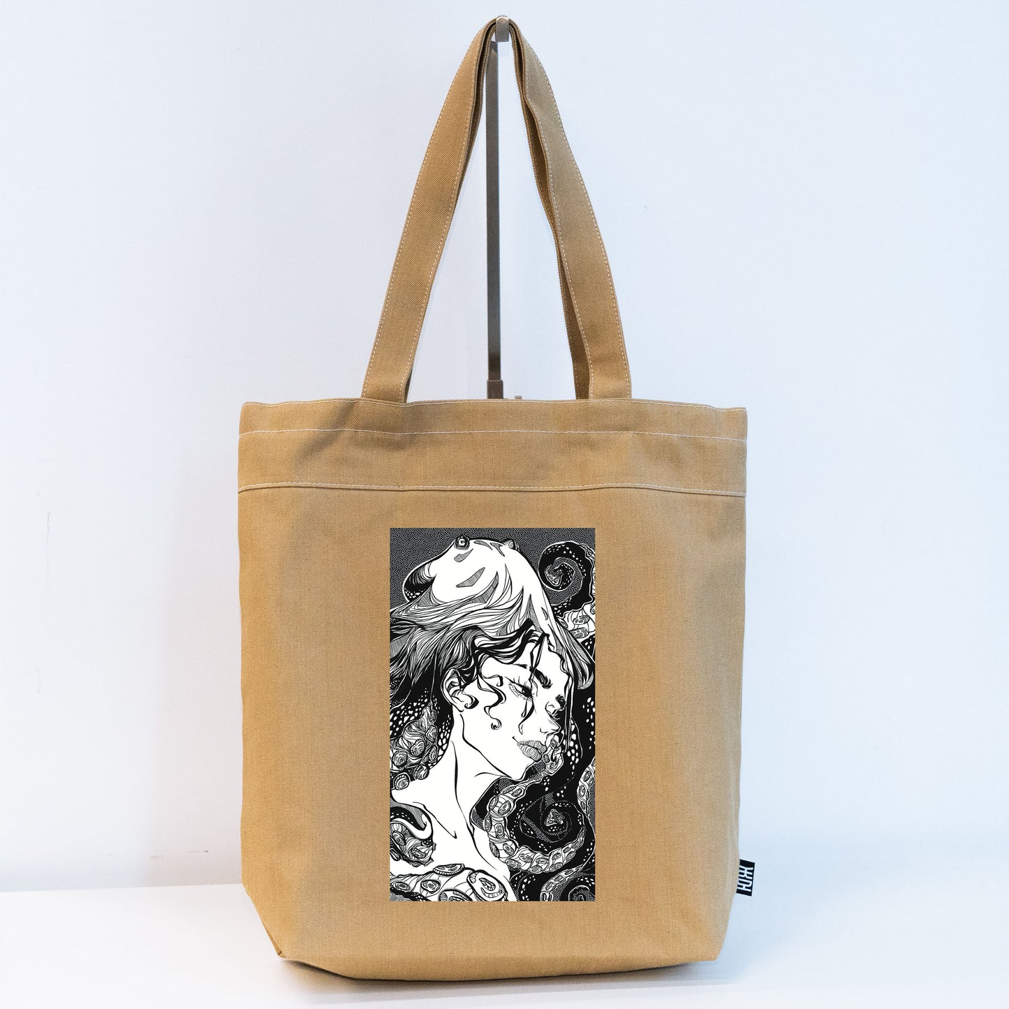 「鮮活市集」布袋 鄺霜瑩作品