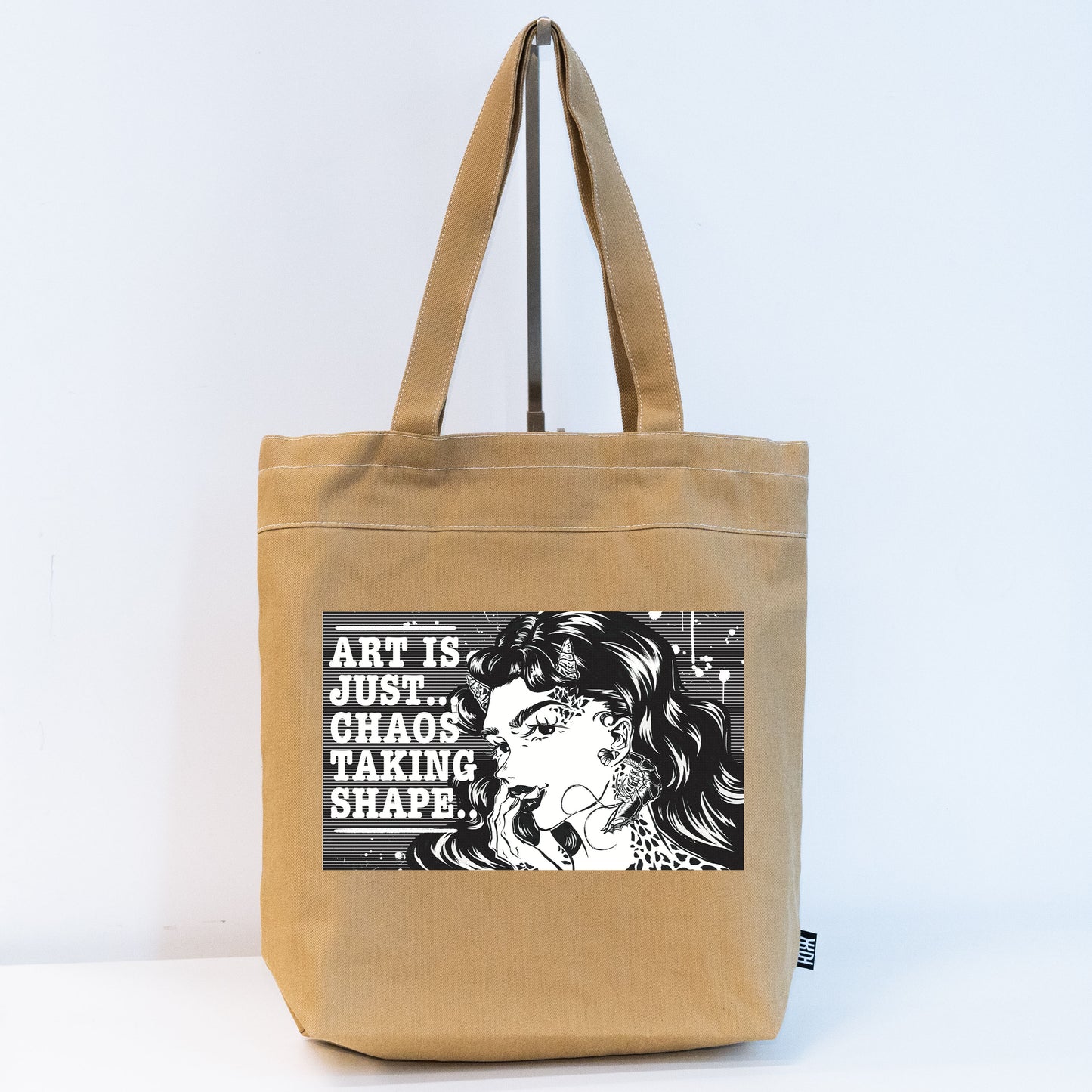 「鮮活市集」布袋 鄺霜瑩作品