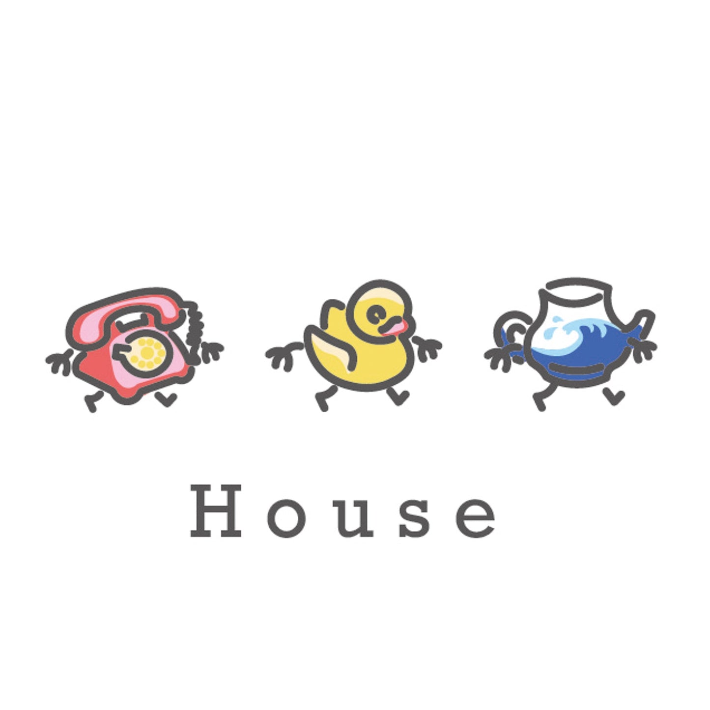 家居主題 刺繡T-shirt