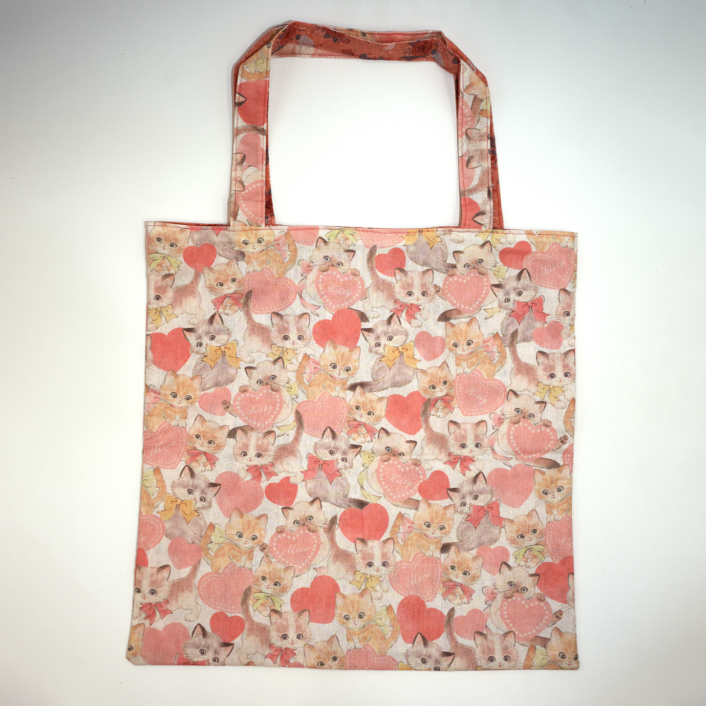 Bunny Corner_ Double Sided Eco Bag (Pink)