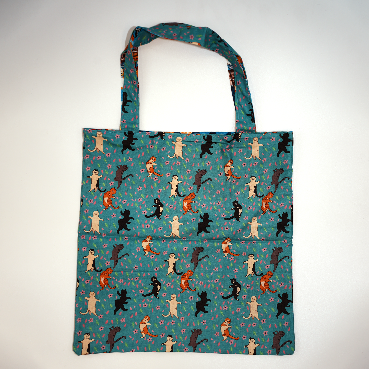 Bunny Corner_ Double Sided Eco Bag (Green)