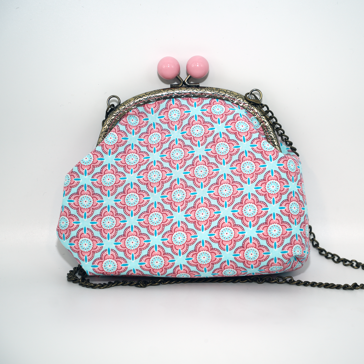 Bunny Corner_ Pouch (Pink and Light Blue)