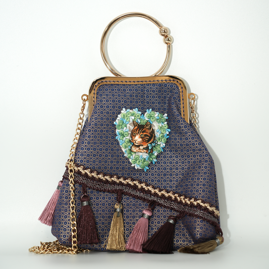 Bunny Corner_ Vintage Handbag (Purple)