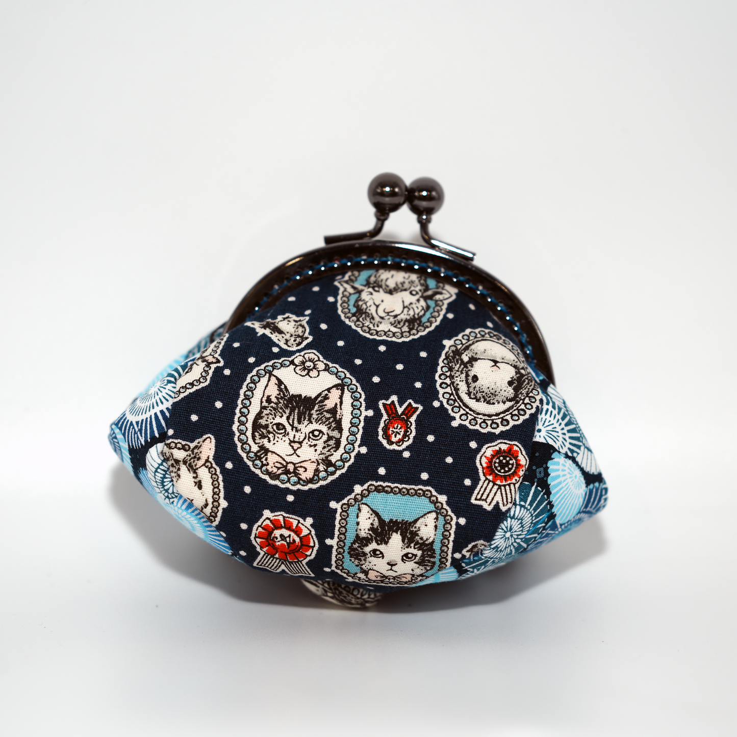 Bunny Corner_ Animals Coin Bag (Blue)