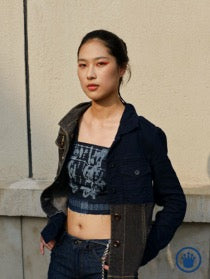 Upcycle Denim Collection_Modern Chinese Jacket