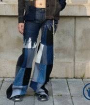 Upcycle Denim Collection_Modern Chinese Pants