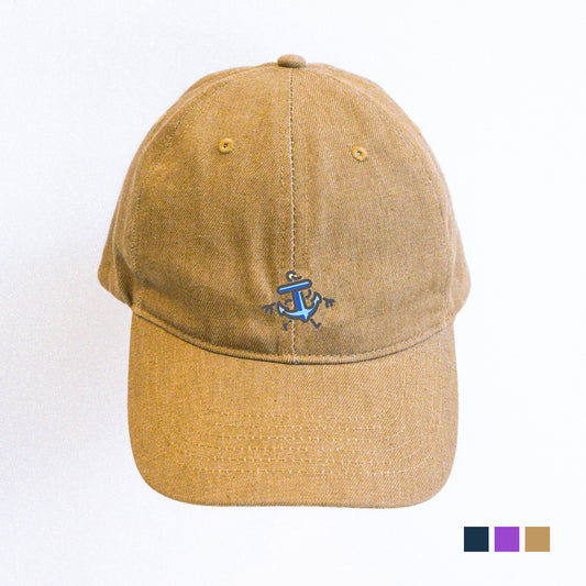 Embroidery Graphic Peaked Cap - Boat Anchor