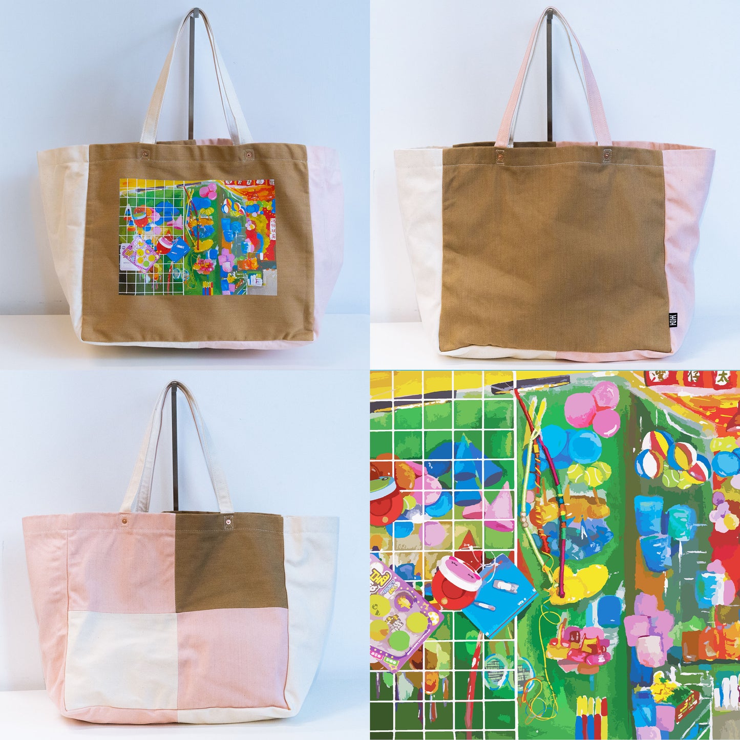 "Art in Wan Chai" Tote Bag Designed by Lam Ka Yan