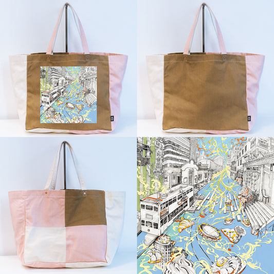 "Art in Wan Chai" Tote Bag Designed by So Miu So